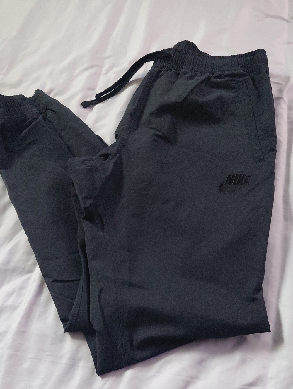 Nike Sportswear Club Woven Joggers Black Mens L